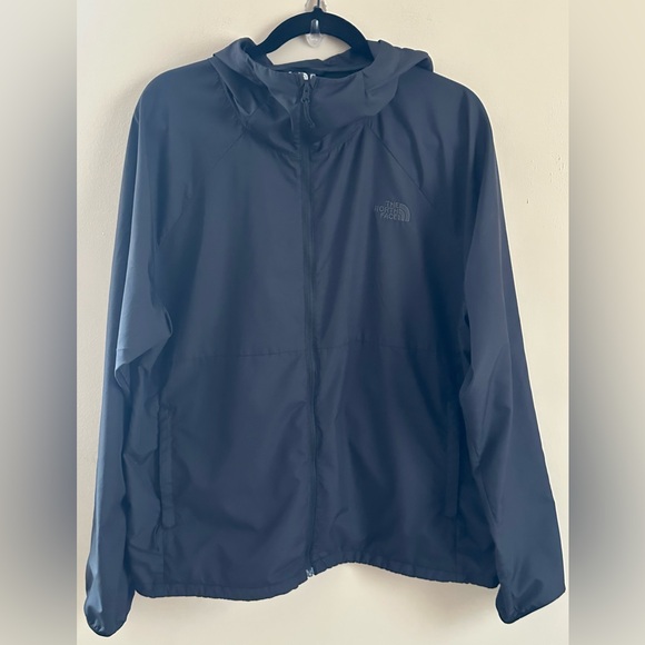 The North Face Blk Flyweight 2.0 Wind Resistant Zip Hoodie Lightweight Size XXL - Picture 6 of 12